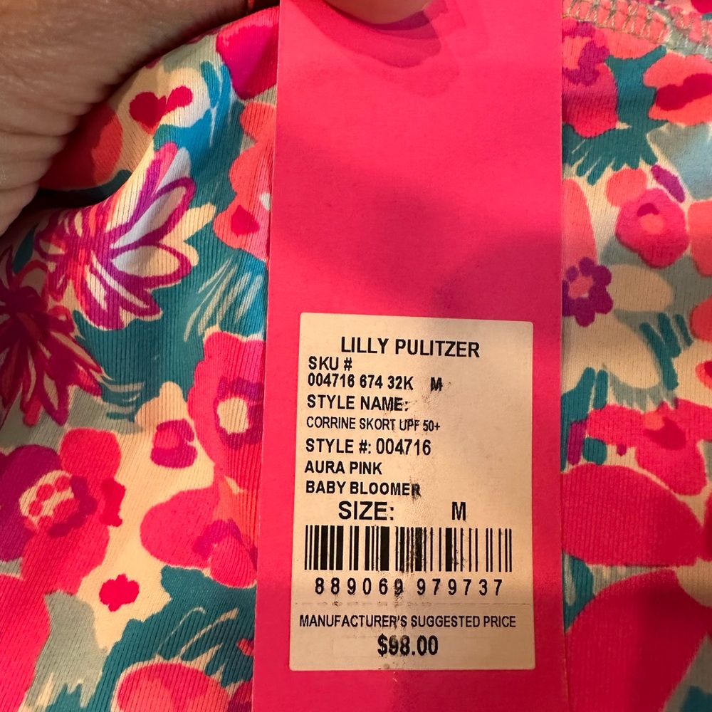 NWT Lilly Pulitzer skort size medium